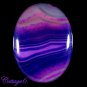 Certified 95.95Cts. NATURAL ONYX AGATE GEODE CABOCHON GEMSTONE C6-529