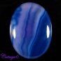 Certified 82.15Cts. NATURAL ONYX AGATE GEODE CABOCHON GEMSTONE C6-530