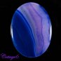 Certified 82.15Cts. NATURAL ONYX AGATE GEODE CABOCHON GEMSTONE C6-530