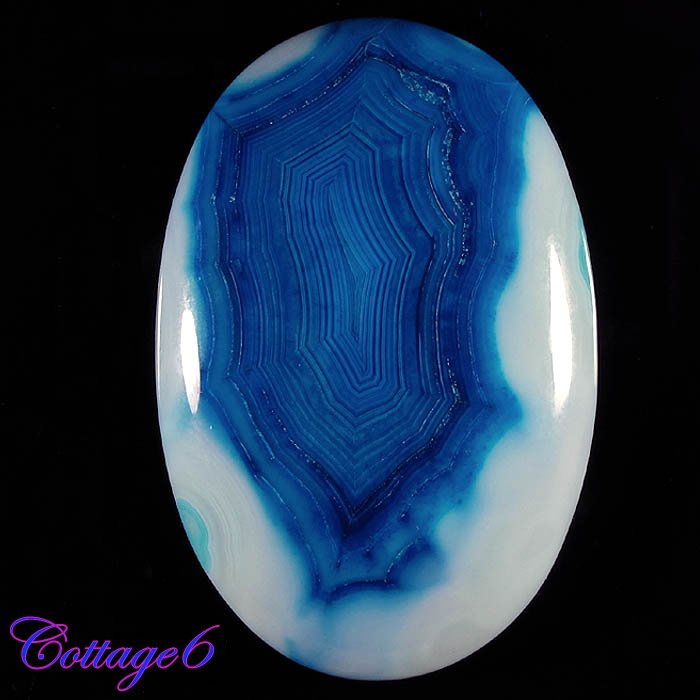 Certified 104.85Cts. NATURAL ONYX AGATE GEODE CABOCHON GEMSTONE C6-549
