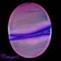 Certified 92.35Cts. NATURAL ONYX AGATE GEODE CABOCHON GEMSTONE C6-555