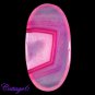 Certified 80.55Cts. NATURAL ONYX AGATE GEODE CABOCHON GEMSTONE C6-532