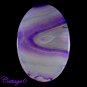 Certified 127.75Cts. NATURAL ONYX AGATE GEODE CABOCHON GEMSTONE C6-562