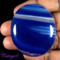 Certified 112.65Cts. NATURAL ONYX AGATE GEODE CABOCHON GEMSTONE C6-543
