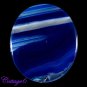 Certified 112.65Cts. NATURAL ONYX AGATE GEODE CABOCHON GEMSTONE C6-543