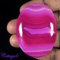 Certified 133.45Cts. NATURAL ONYX AGATE GEODE CABOCHON GEMSTONE C6-535