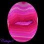 Certified 133.45Cts. NATURAL ONYX AGATE GEODE CABOCHON GEMSTONE C6-535