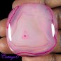 Certified 91.65Cts. NATURAL ONYX AGATE GEODE CABOCHON GEMSTONE C6-531