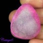 Certified 74.48Cts. CRYSTAL DRUZY AGATE GEODE CABOCHON GEMSTONE C6-790
