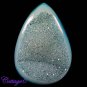 Certified 64.82Cts. CRYSTAL DRUZY AGATE GEODE CABOCHON GEMSTONE C6-832