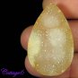 Certified 84.28Cts. CRYSTAL DRUZY AGATE GEODE CABOCHON GEMSTONE C6-785