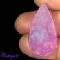 Certified 27.34Cts. CRYSTAL DRUZY AGATE GEODE CABOCHON GEMSTONE C6-807