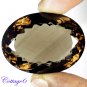 Certified 128.60Cts. NATURAL SMOKY QUARTZ CUT GEMSTONE C6-33