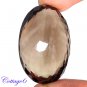 Certified 67.73Cts. NATURAL SMOKY QUARTZ CUT GEMSTONE C6-37