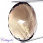Certified 69.05Cts. NATURAL SMOKY QUARTZ CUT GEMSTONE C6-39