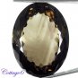 Certified 69.05Cts. NATURAL SMOKY QUARTZ CUT GEMSTONE C6-39