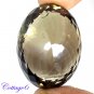 Certified 66.59Cts. NATURAL SMOKY QUARTZ CUT GEMSTONE C6-34