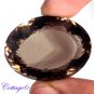 Certified 66.59Cts. NATURAL SMOKY QUARTZ CUT GEMSTONE C6-34