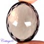Certified 86.75Cts. NATURAL SMOKY QUARTZ CUT GEMSTONE C6-50