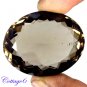 Certified 86.75Cts. NATURAL SMOKY QUARTZ CUT GEMSTONE C6-50