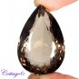 Certified 85.31Cts. NATURAL SMOKY QUARTZ CUT GEMSTONE C6-35