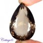 Certified 85.31Cts. NATURAL SMOKY QUARTZ CUT GEMSTONE C6-35