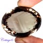 Certified 89.05Cts. NATURAL SMOKY QUARTZ CUT GEMSTONE C6-53