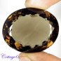 Certified 78.29Cts. NATURAL SMOKY QUARTZ CUT GEMSTONE C6-47