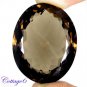 Certified 78.29Cts. NATURAL SMOKY QUARTZ CUT GEMSTONE C6-47