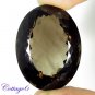 Certified 78.60Cts. NATURAL SMOKY QUARTZ CUT GEMSTONE C6-42