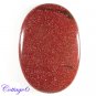 Certified 68.81Cts. BROWN STAR SUNSTONE CABOCHON GEMSTONE C6-434