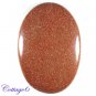 Certifeid 96.87Cts. BROWN STAR SUNSTONE CABOCHON GEMSTONE C6-439