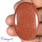 Certified 74.14Cts. BROWN STAR SUNSTONE CABOCHON GEMSTONE C6-433