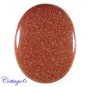 Certified 88.39Cts. BROWN STAR SUNSTONE CABOCHON GEMSTONE C6-438