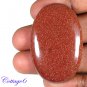 Certified 69.46Cts. BROWN STAR SUNSTONE CABOCHON GEMSTONE C6-431