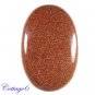 Certified 69.46Cts. BROWN STAR SUNSTONE CABOCHON GEMSTONE C6-431