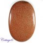 Certified 153.45Cts. BROWN STAR SUNSTONE CABOCHON GEMSTONE C6-435