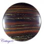 Certified 306.50Cts. NATURAL IRON TIGER CABOCHON GEMSTONE C6-2225