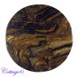 Certified 267.40Cts. NATURAL IRON TIGER CABOCHON GEMSTONE C6-2220