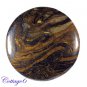 Certified 267.40Cts. NATURAL IRON TIGER CABOCHON GEMSTONE C6-2220