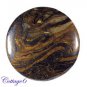 Certified 267.40Cts. NATURAL IRON TIGER CABOCHON GEMSTONE C6-2220