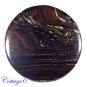 Certified  262.62Cts. NATURAL IRON TIGER CABOCHON GEMSTONE C6-2230