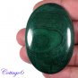 Certified 149.95Cts. NATURAL GREEN MALACHITE OVAL CABOCHON GEMSTONE C6-2192