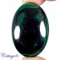 Certified  121.18Cts. NATURAL GREEN MALACHITE OVAL SHAPE CABOCHON GEMSTONE C6-2207
