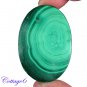 Certified 166.41Cts. NATURAL GREEN MALACHITE OVAL CABOCHON GEMSTONE C6-2186