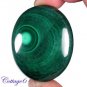 Certified AA +++ 195.08Cts. NATURAL GREEN MALACHITE OVAL SHAPE CABOCHON GEMSTONE C6-2196