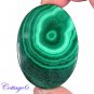 Certified 246.10Cts. NATURAL GREEN MALACHITE OVAL CABOCHON GEMSTONE C6-2195