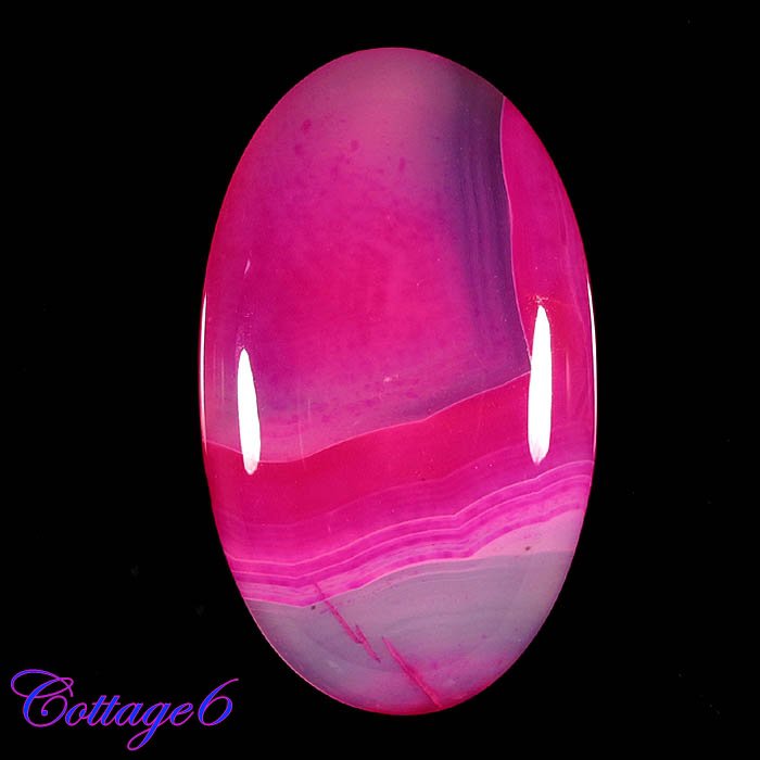 Certified 85.20Cts. NATURAL ONYX AGATE GEODE CABOCHON GEMSTONE C6-644