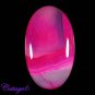 Certified 85.20Cts. NATURAL ONYX AGATE GEODE CABOCHON GEMSTONE C6-644