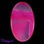 Certified 85.20Cts. NATURAL ONYX AGATE GEODE CABOCHON GEMSTONE C6-644